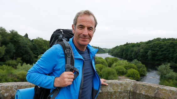 Walking Hadrian's Wall with Robson Green banner
